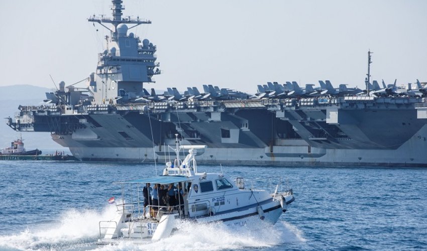 USS Gerald R. Ford, Foto: Vojko Basic / CROPIX