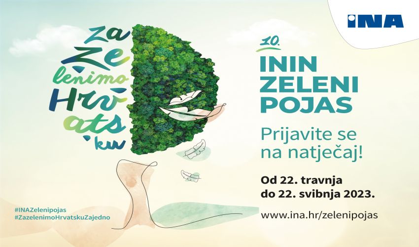 Zazeleni svoju okolinu uz Inin Zeleni pojas!