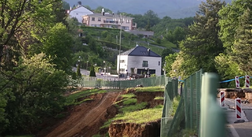 Katastrofa na Pantovčaku: Otvorilo se megaklizište