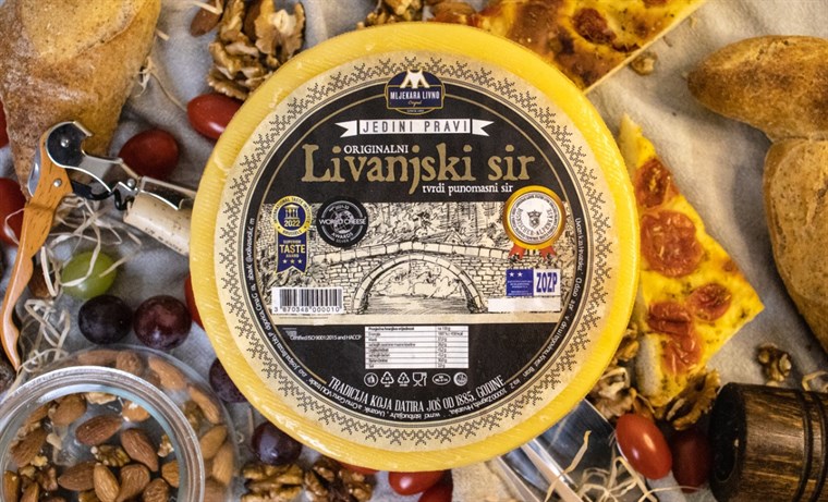 Livanjski sir Mljekare Livno prvi bh. zaštićeni proizvod u EU