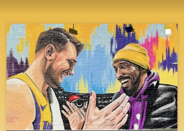 Dončiću ukazana velika čast u LA-u: Osvanuo na muralu uz Kobea Bryanta