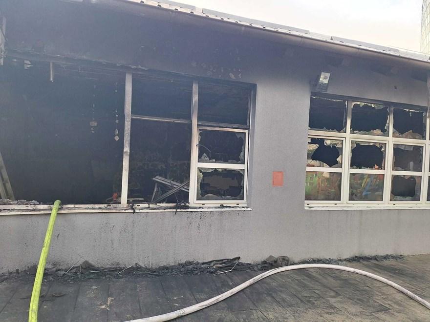 Potpuno izgorio vrtić u Zagrebu