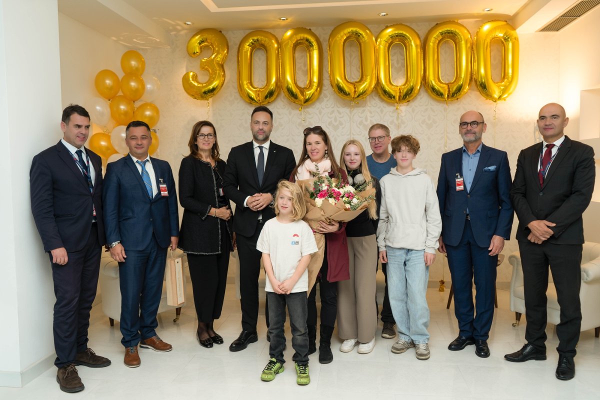 Povijesni trenutak za Zračnu luku Ruđer Bošković – prvi put dočekan tromilijunti putnik