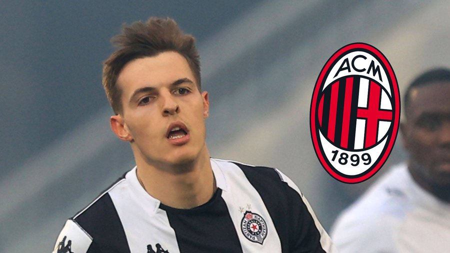 Milan kupio napadača Partizana Andreja Kostića