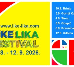 Šesti Like Lika Festival – festival kulturnoga krajolika