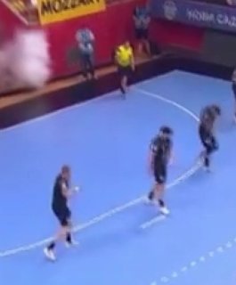 Grobari topovskim udarom teško ozlijedili hrvatskog rukometaša