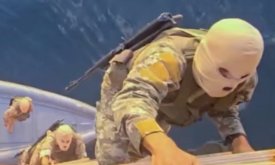 Iran objavio snimku zapljene broda u Hormuškom tjesnacu