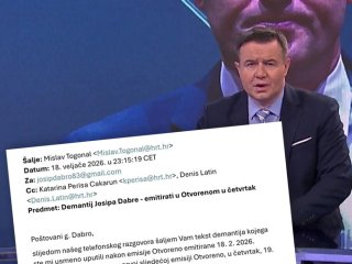 Dabro objavio mail koji je sinoć dobio od Mislava Togonala