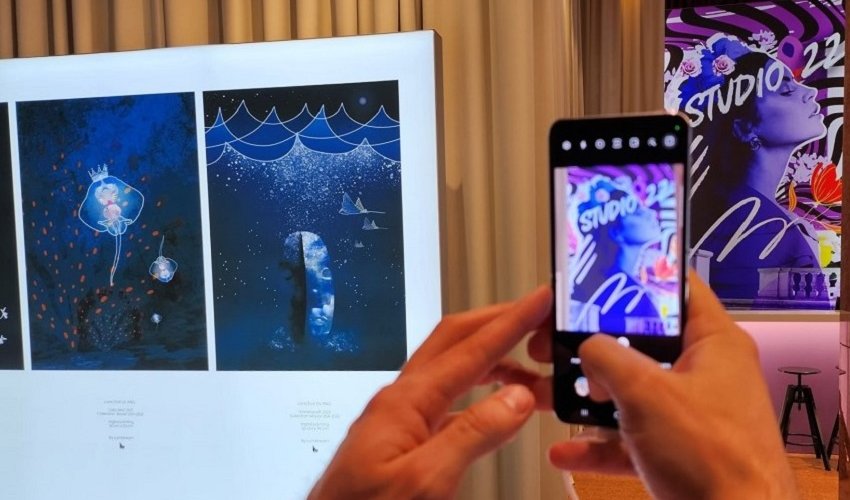 Izložba grafika 'Bezdan' Lane Živić u novoj Samsung pop-lokaciji