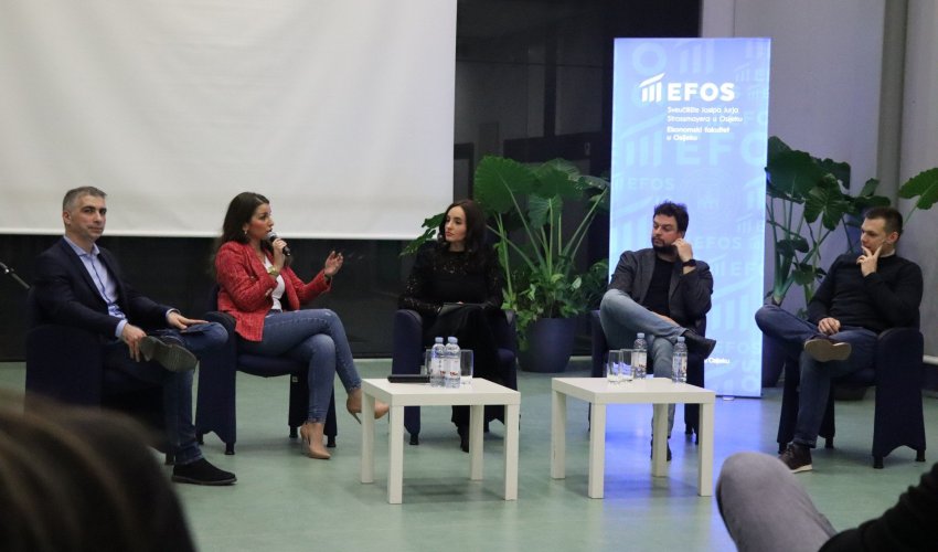 Alumni EFOS-a i predstavnici lokalne poslovne zajednice raspravili o ključnim detaljima za uspješno zaposlenje nakon diplome