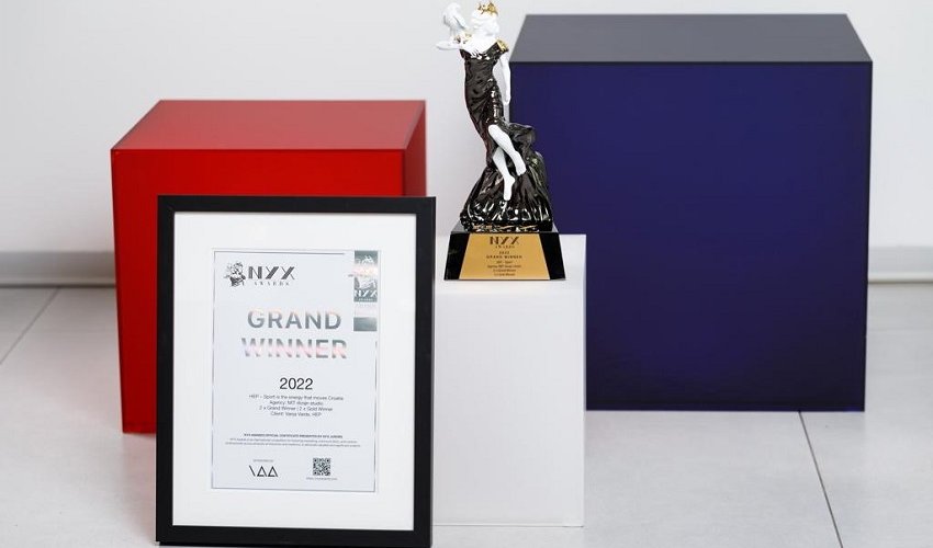 HEP-ov televizijski spot „Sport je energija koja pokreće Hrvatsku“ osvojio NYX Awards