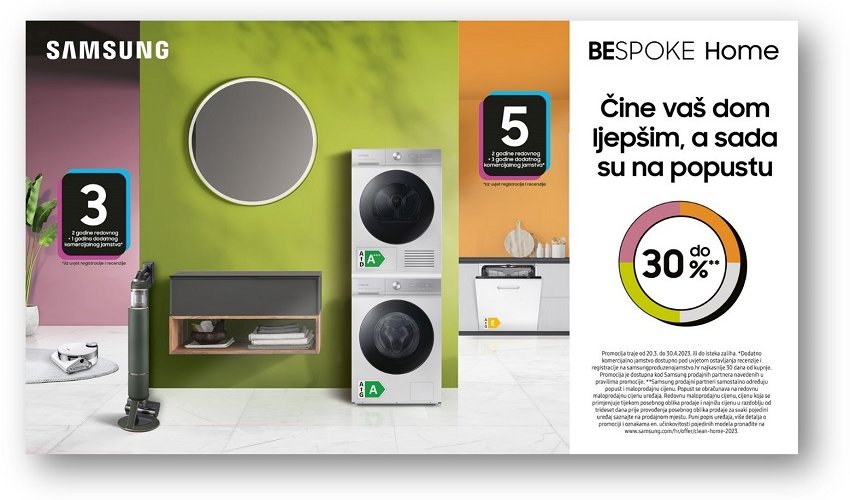 Proljetno čišćenje doma ove će godine biti pristupačnije uz Samsung uređaje