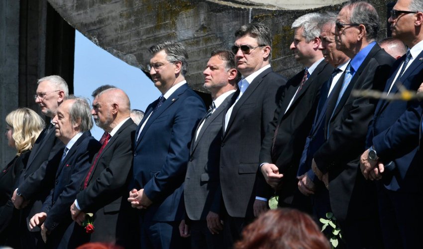Državni vrh i predstavnici manjina odali počast stradalima u jasenovačkom logoru