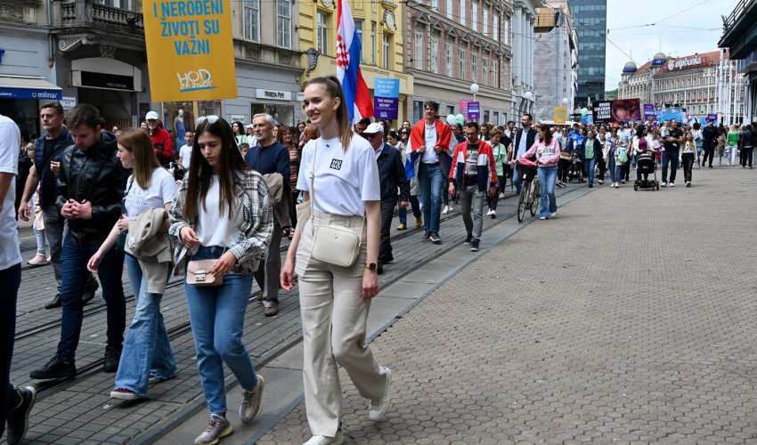 Održan Hod za život: Pobačaj nije ljudsko pravo