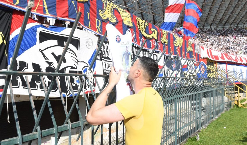 Hajduk - Šibenik 3-0, oproštaj Danijela Subašića u suzama