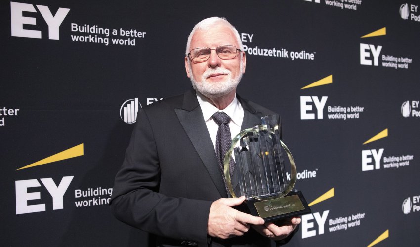 Vjekoslav Majetić iz tvrtke DOK-ING predstavlja Hrvatsku na svjetskoj završnici programa EY Poduzetnik godine