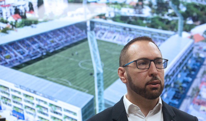 Tomašević predstavio rekonstrukciju stadiona u Kranjčevićevoj