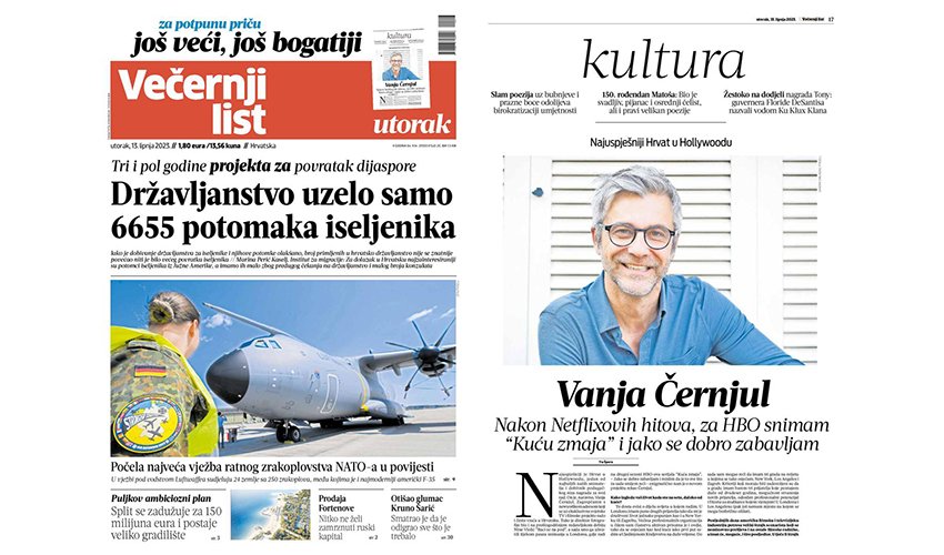 Revolucija u hrvatskom tisku, Večernji list formatom veći, tekstovima bogatiji i izgledom kvalitetniji