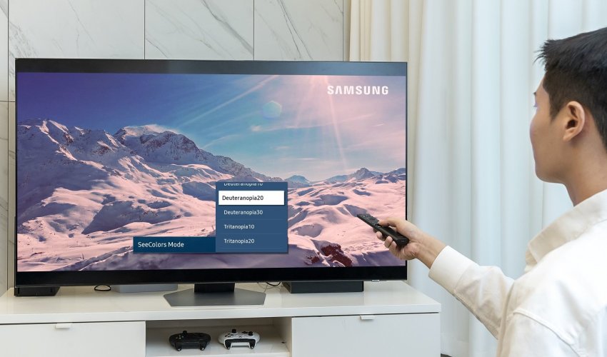 Način rada na liniji TV uređaja i monitora za 2023. godinu za korisnike s poteškoćama u raspoznavanju boja