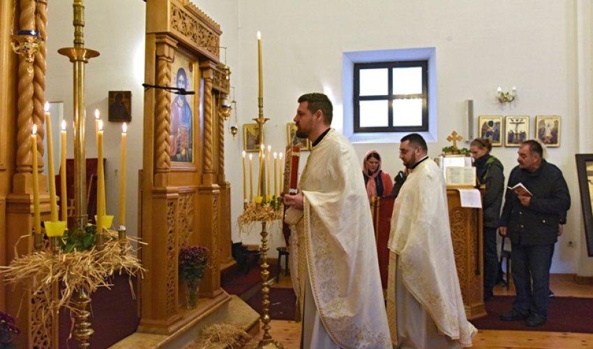 Služena božićna liturgija u hramu Preobraženja Gospodnjeg