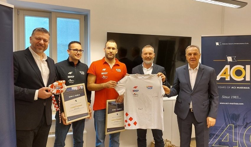 Najveći lanac marina na Mediteranu dočekao zlatne vaterpoliste
