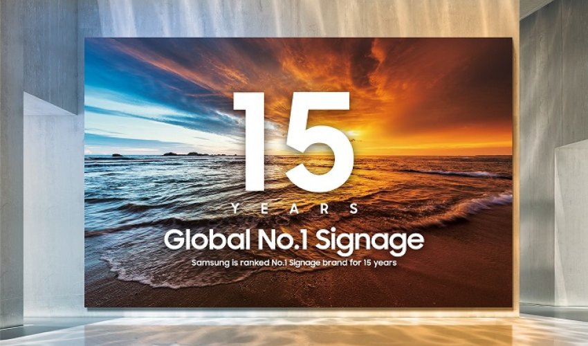 Samsung 15. godinu zaredom vodeći na globalnom tržištu sustava digitalnog oglašavanja