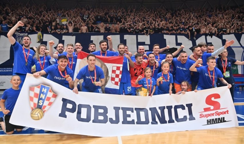 Futsal Dinamo obranio naslov prvaka Hrvatske