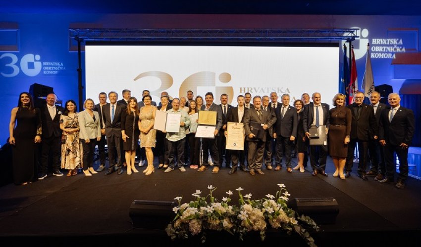 Povodom 30 godina HOK-a dodijeljene prestižne nagrade najistaknutijim obrtnicima