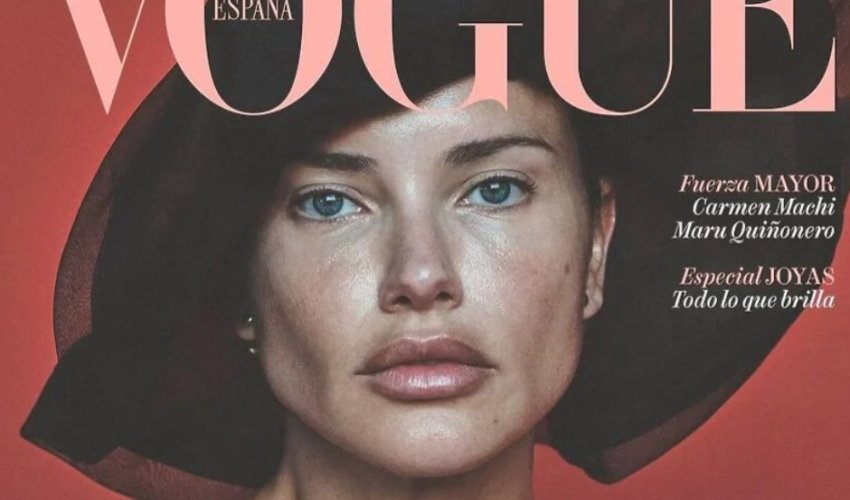 Adriana Lima pozirala za naslovnicu Voguea bez trunke šminke