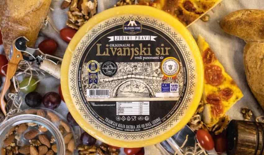Livanjski sir Mljekare Livno prvi bh. zaštićeni proizvod u EU