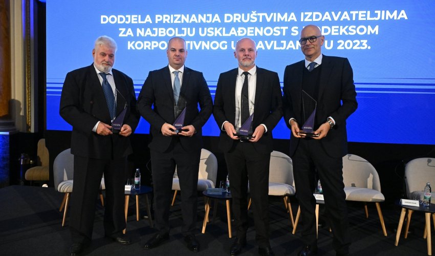 Hanfa: Proglašena najbolja društva u korporativnom upravljanju