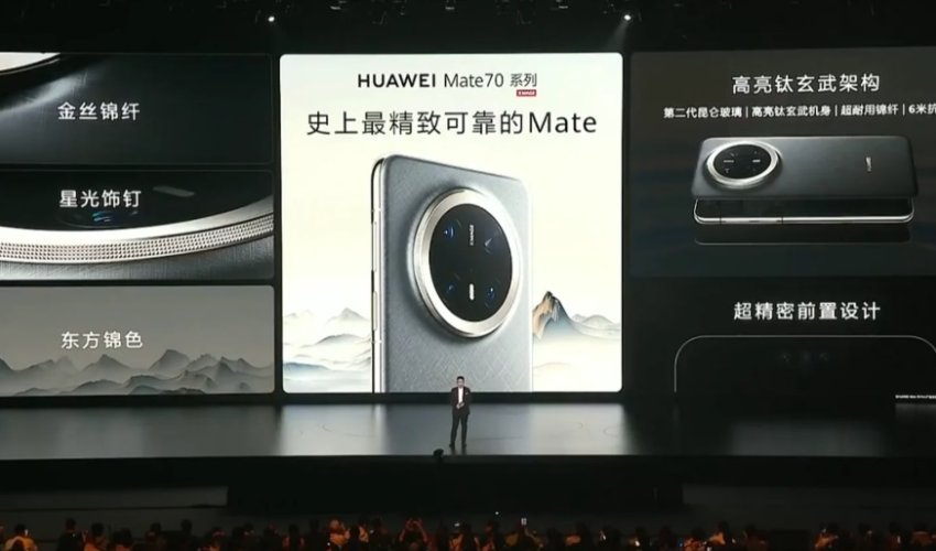 Huawei Mate 70: Prvi telefoni koji mogu pokretati njegov novi operativni sustav 