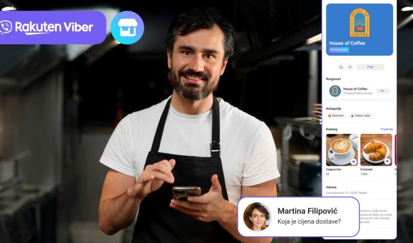 Rakuten Viber predstavlja Poslovne račune za male tvrtke