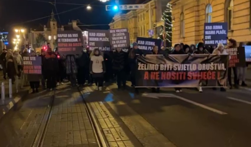 Krenuo mimohod zbog užasnog zločina u Zagrebu