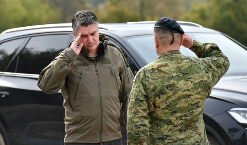 Milanović upozorio Plenkovića oko ovlasti nad Oružanim snagama