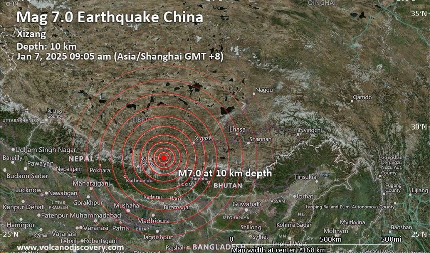 Snažan potres na Tibetu: Deseci mrtvih i ranjenih