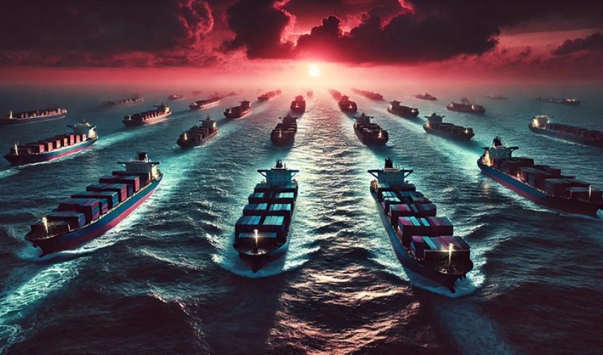 Naftni tanker flote iz sjene koji pluta Baltičkim morem dotegljen u luku