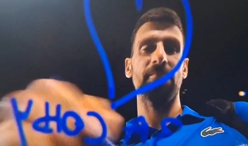 Đoković posvetio pobjedu studentici Sonji