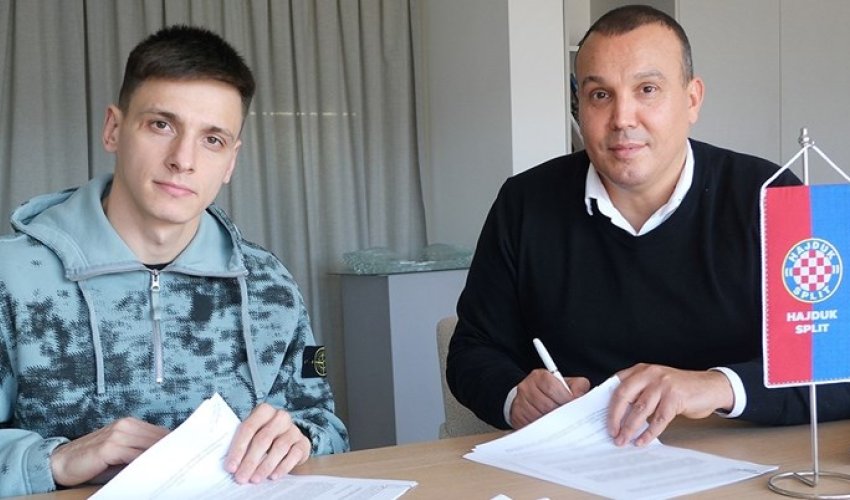 Nazarij Rusin je novi igrač Hajduka