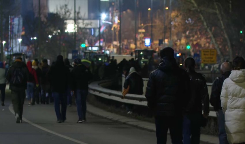 Blokiran Most slobode, desetine tisuća ljudi u Novom Sadu