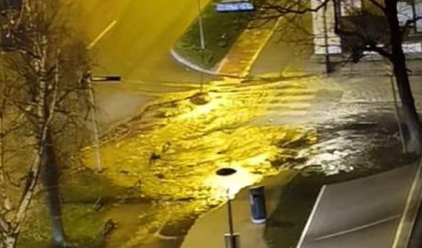 U Zagrebu usred noći pukla cijev, poplavljen dio Vukovarske