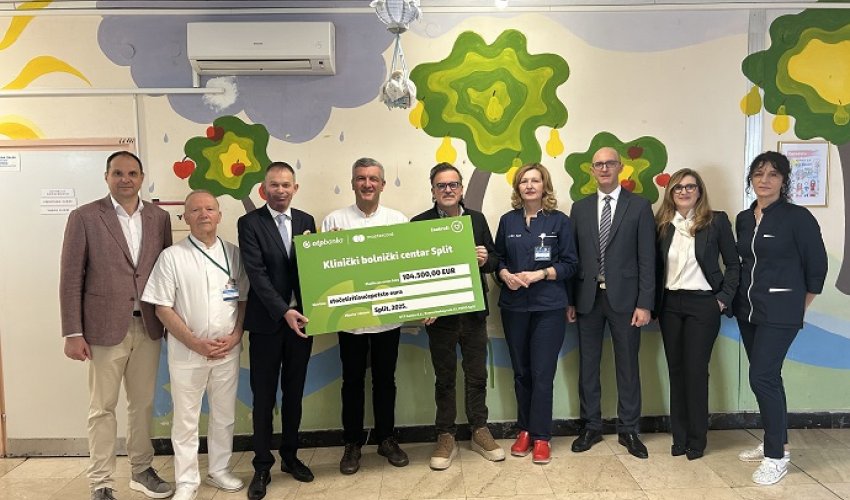 OTP banka i građani zaokružili 104.500 eura za djecu splitske bolnice