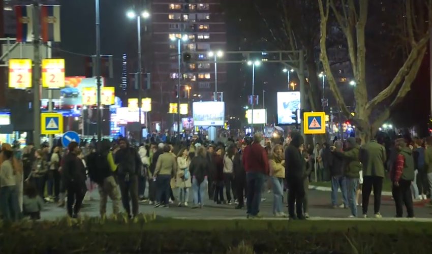 Večerašnji prosvjed završen, iduće subote traktori dolaze u centar Beograda