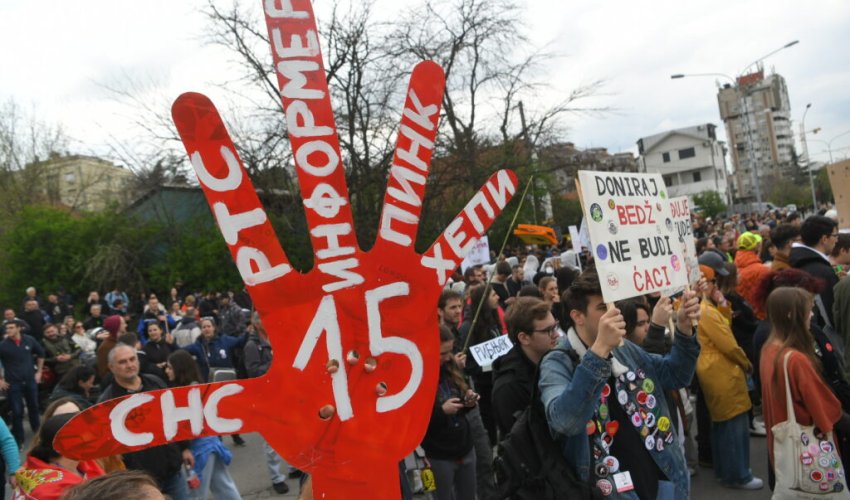 Student: Informer nije medij, to je propagandni bilten vlasti