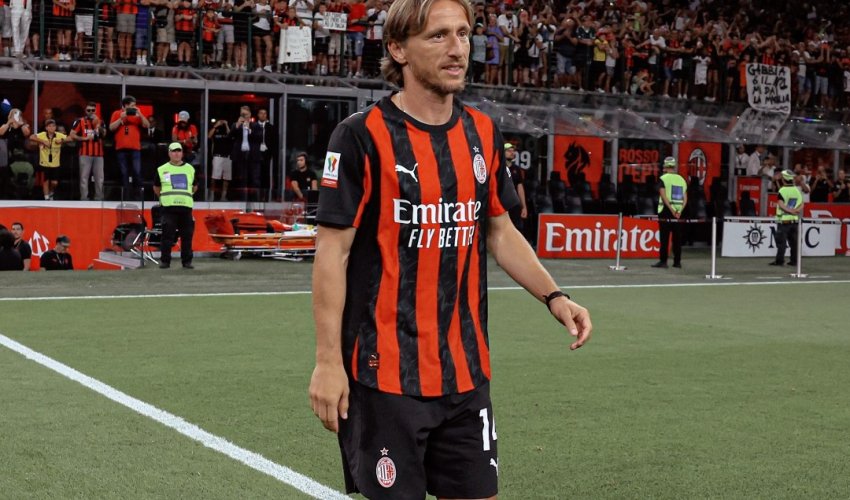 Luka Modrić debitirao za Milan