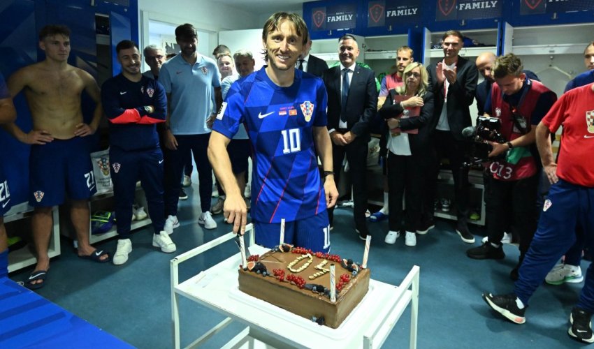 Evo kako je u svlačionici proslavljen 40. rođendan Luke Modrića