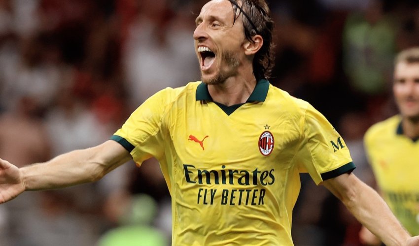 Modrić zabio prvi gol u dresu Milana
