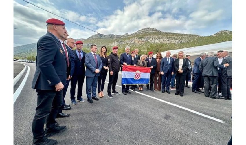 Otvorena prometnica Zavala - Granica Republike Hrvatske
