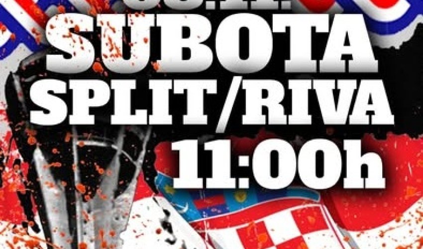Torcida za subotu najavila prosvjed u Splitu, podržao ih i dio braniteljskih udruga
