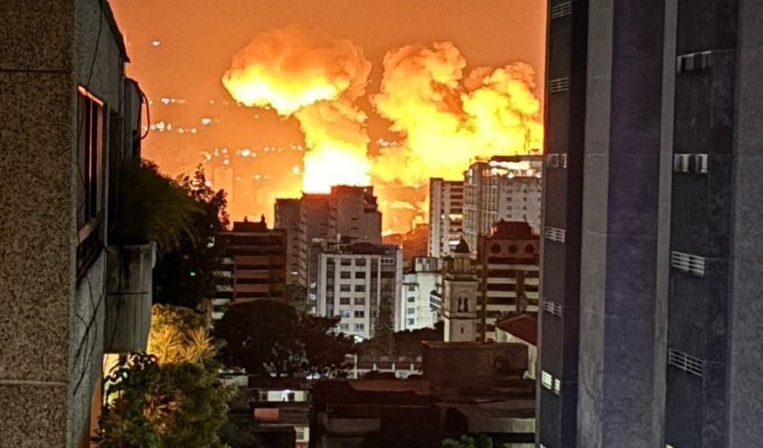 Eksplozije u Caracasu, Venezuela je napadnuta